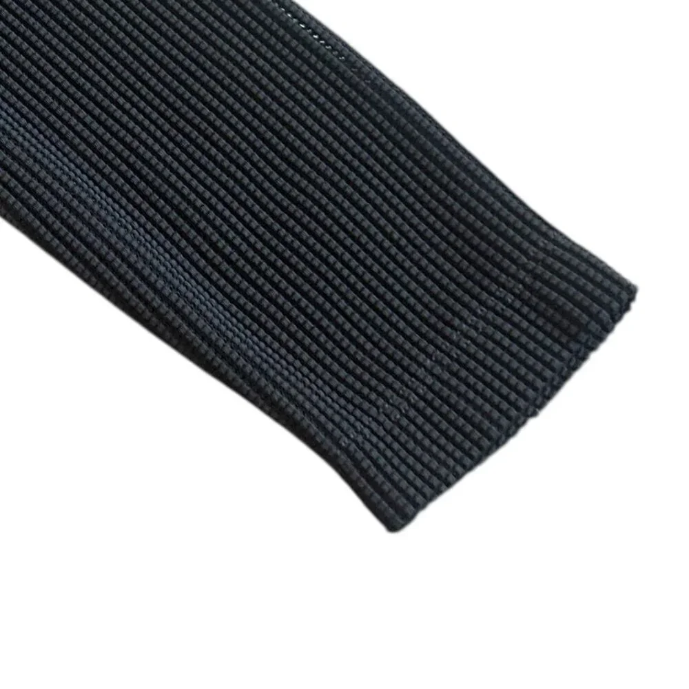 Akris Punto Long Sleeve Shirt Crew Neck Mesh Sleeves Pullover Size 8 Women's - Picture 3 of 11